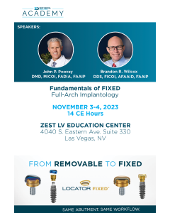 Fundamentals of FIXED Full-Arch Implantology - November 2023